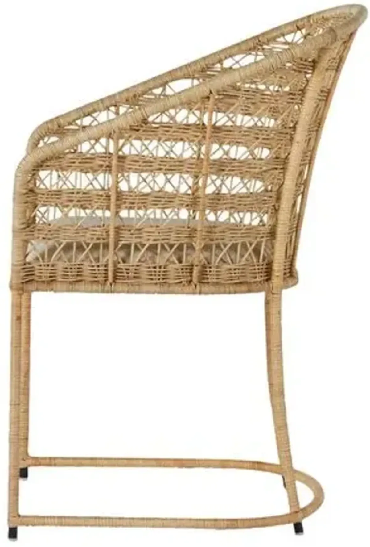 Lambert Rattan Dining Chair - Natural - Gabby - Beige