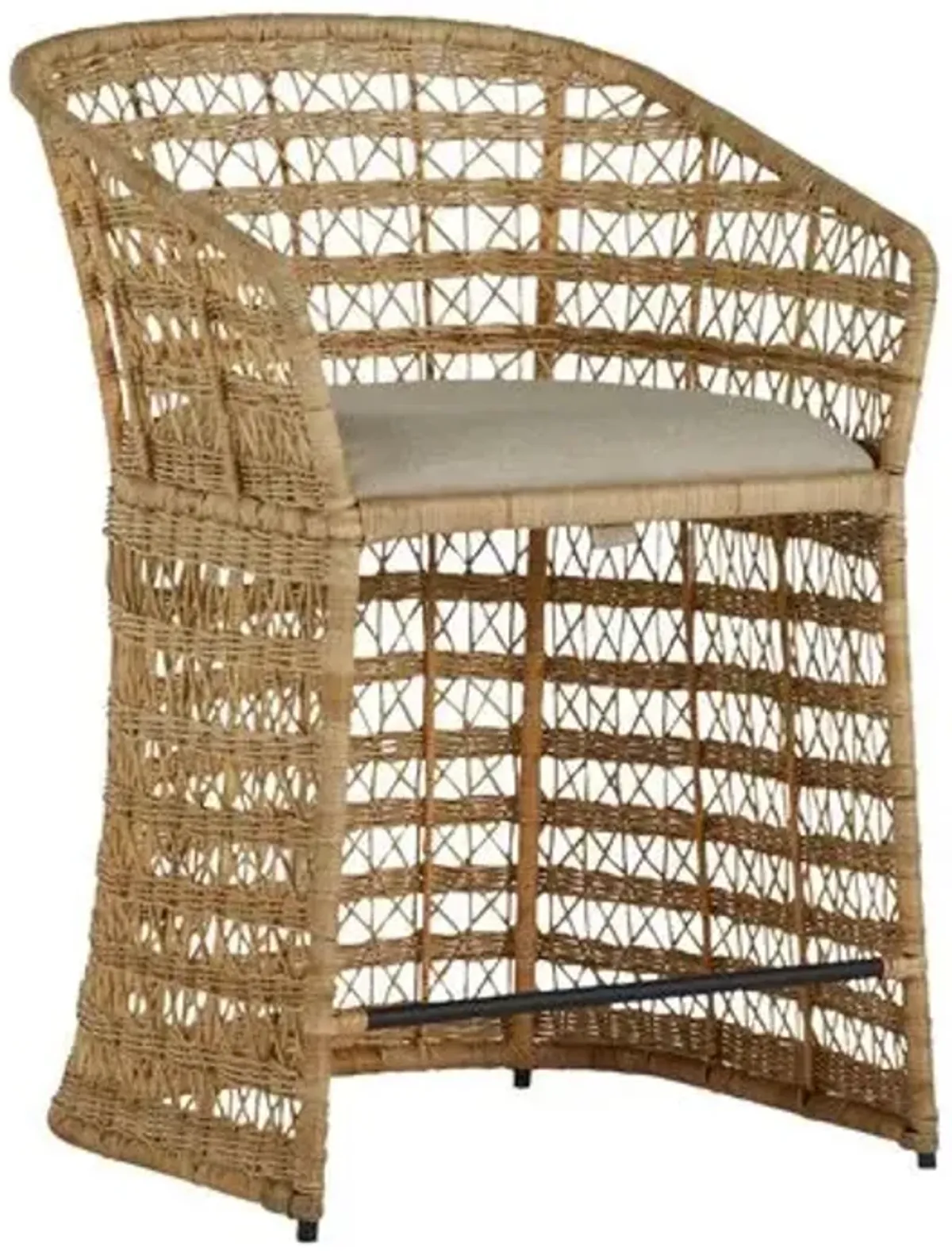 Libby Rattan Counter Stool - Gabby