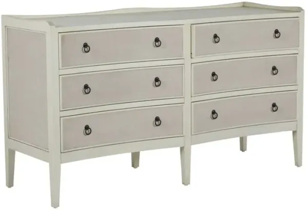 Naomi Chest, Antique Cream/Natural Linen