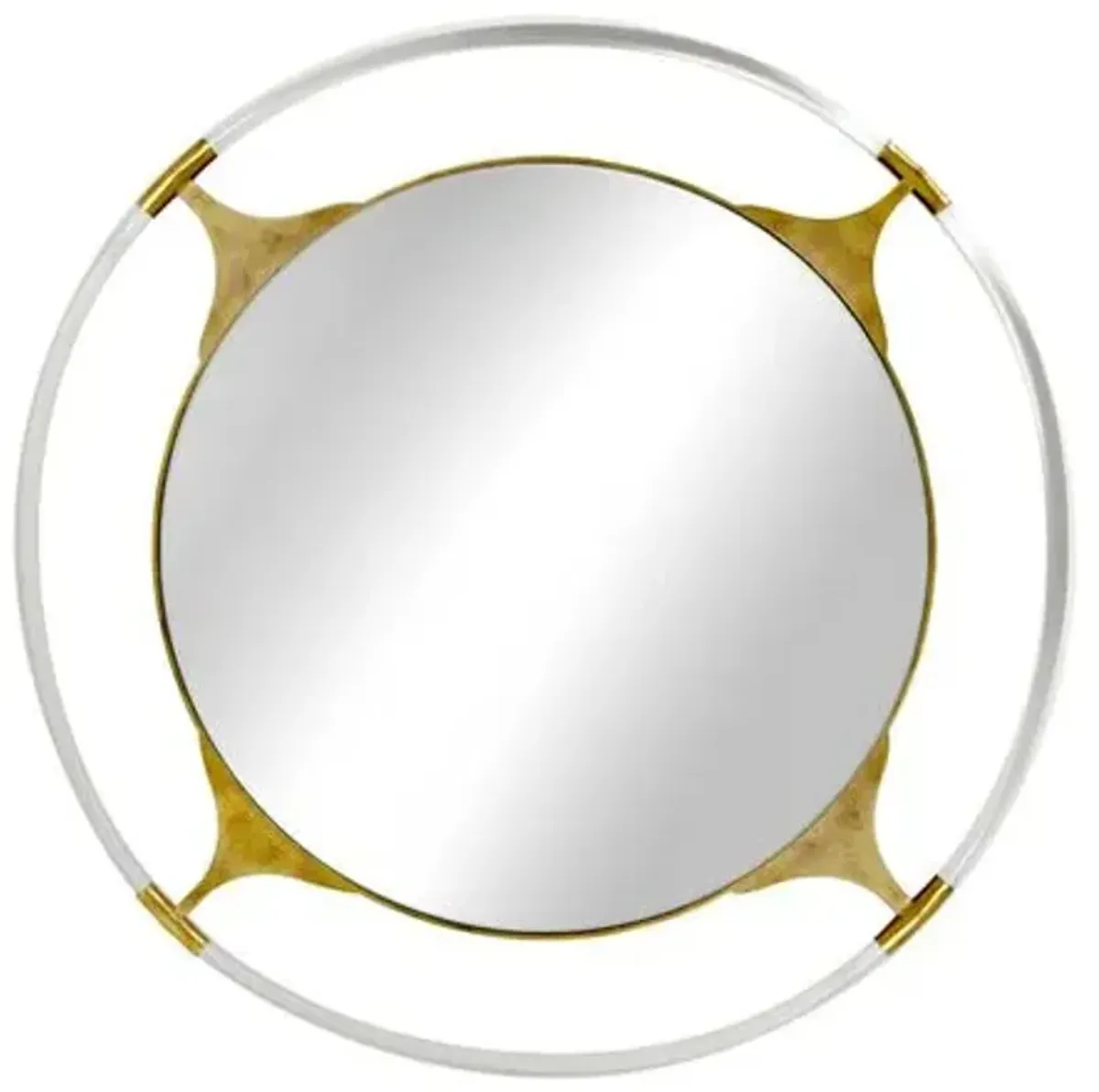 Callisto Wall Mirror - Gilded Gold - Gabby