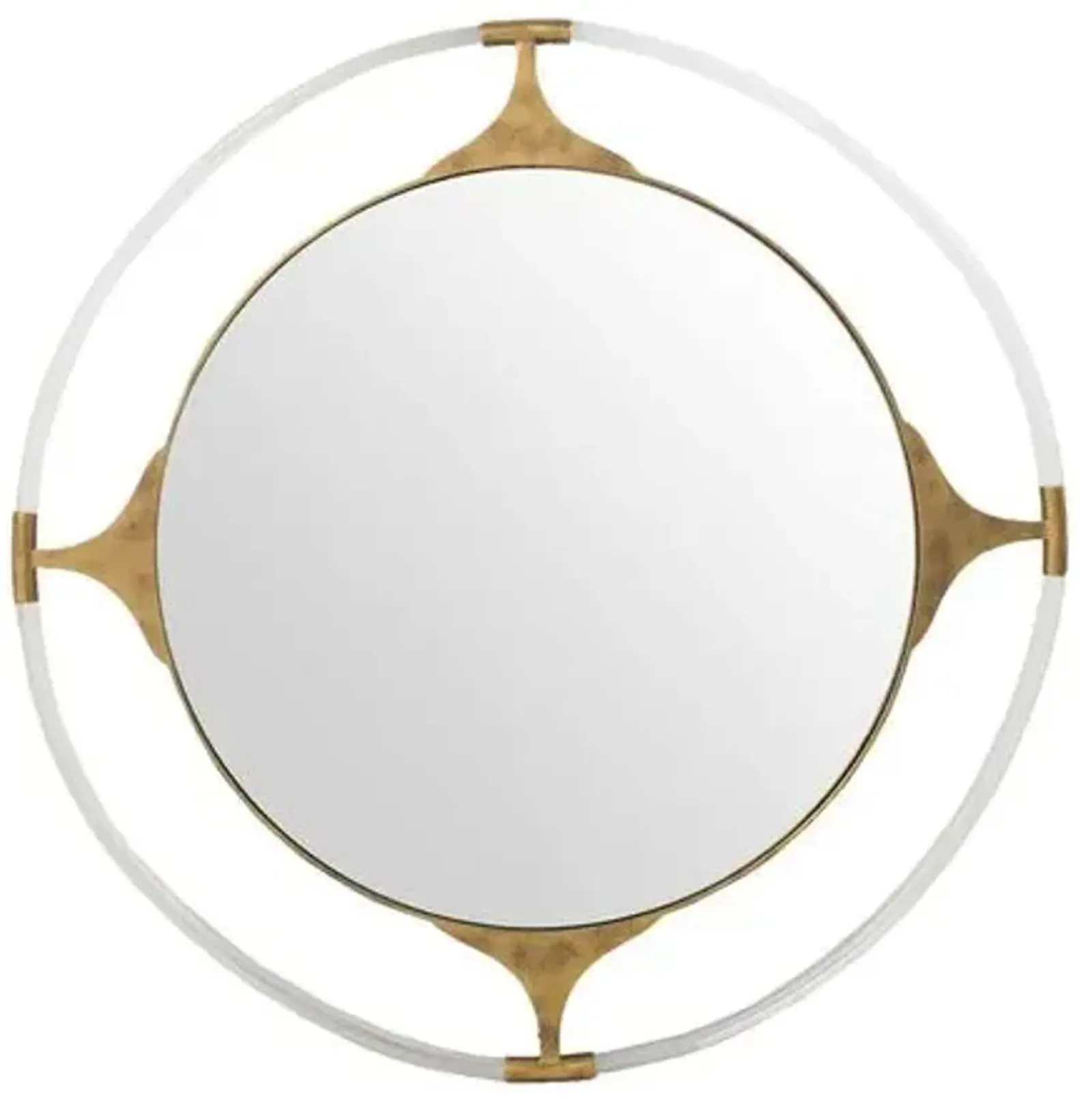 Callisto Wall Mirror - Gilded Gold - Gabby