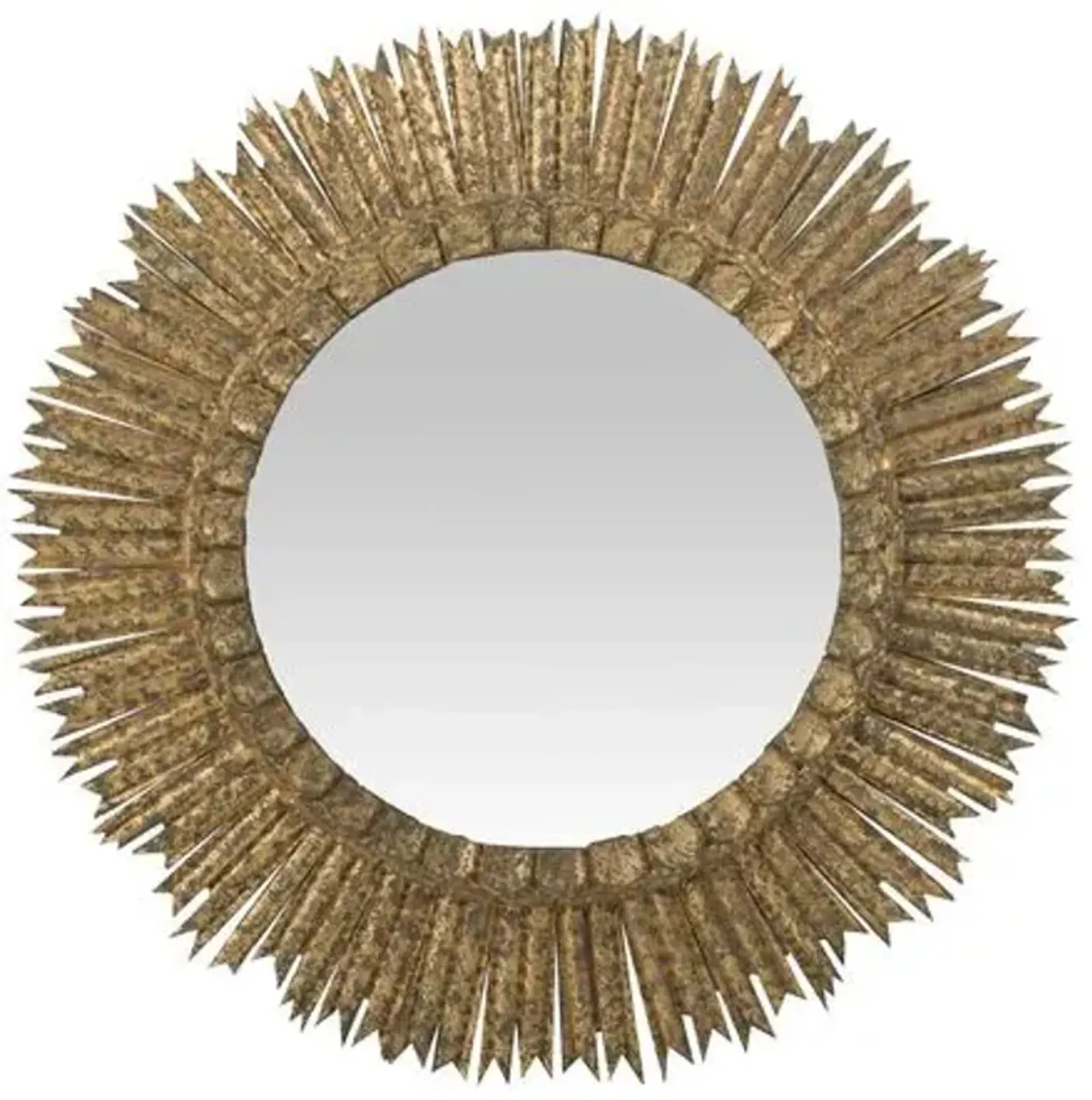 Ramona Wall Mirror - Antique Gold - Gabby