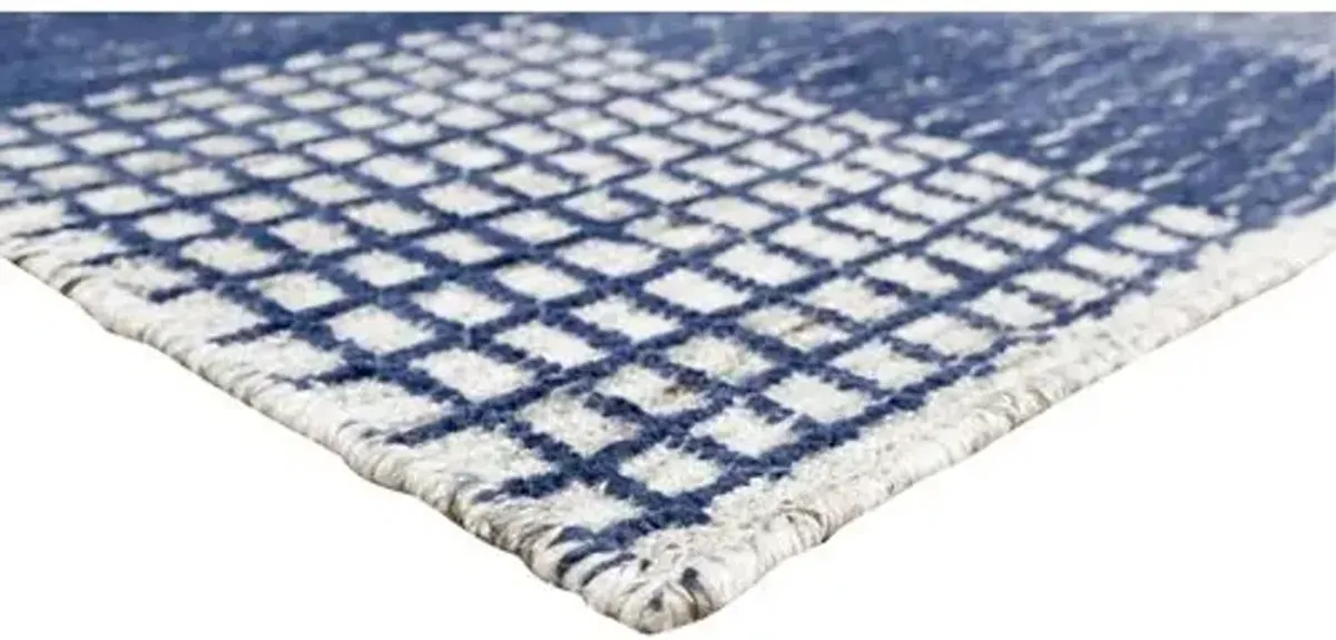 Weller Hand-Knotted Rug - Navy - STARK - Blue - Blue