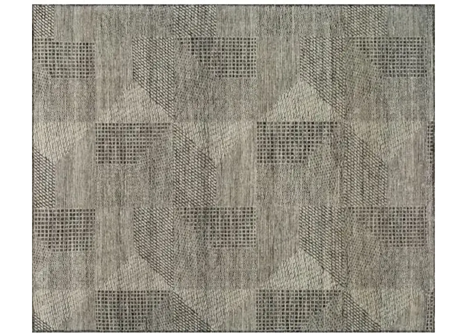 Weller Hand-Knotted Rug - Husk - STARK - Gray - Gray