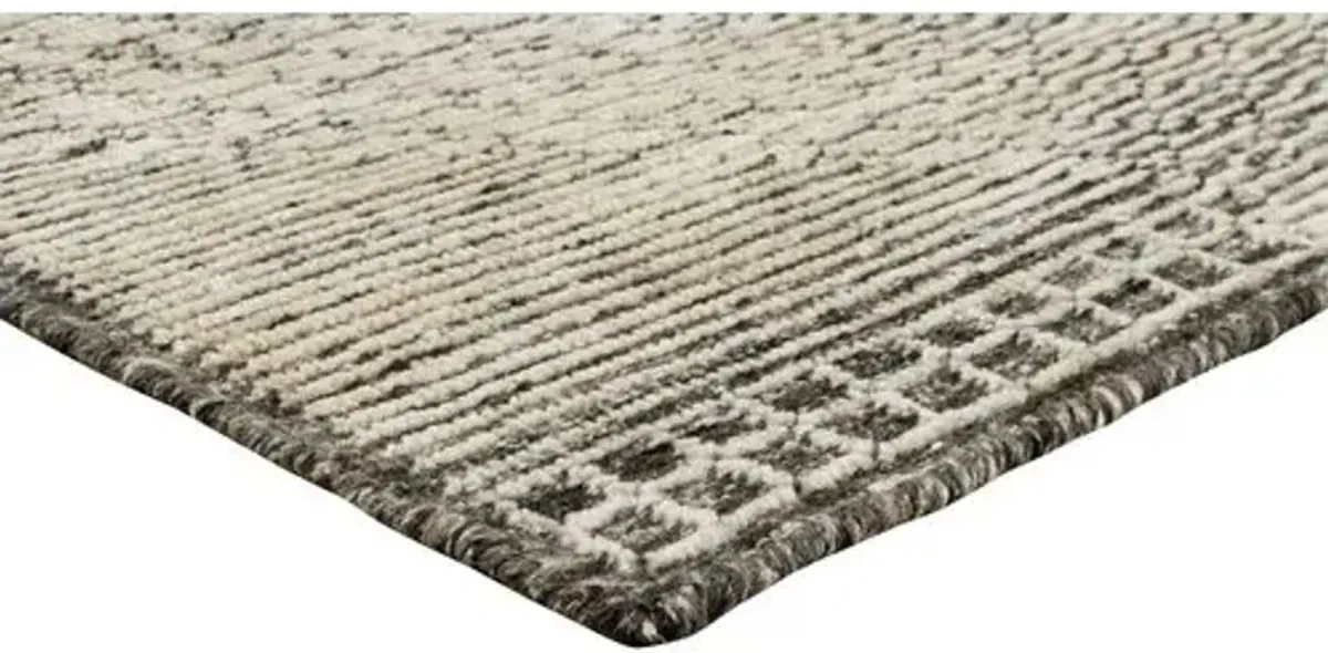 Weller Hand-Knotted Rug - Husk - STARK - Gray - Gray