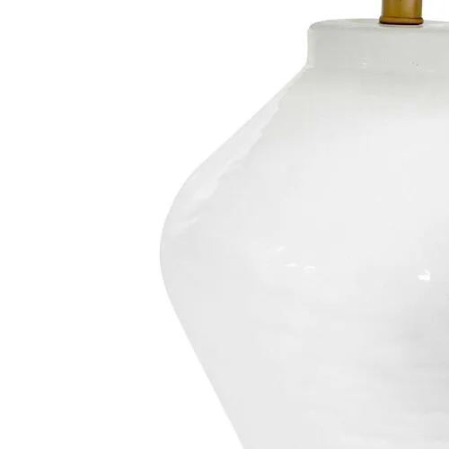 Osborn Table Lamp - Textured White - Gabby