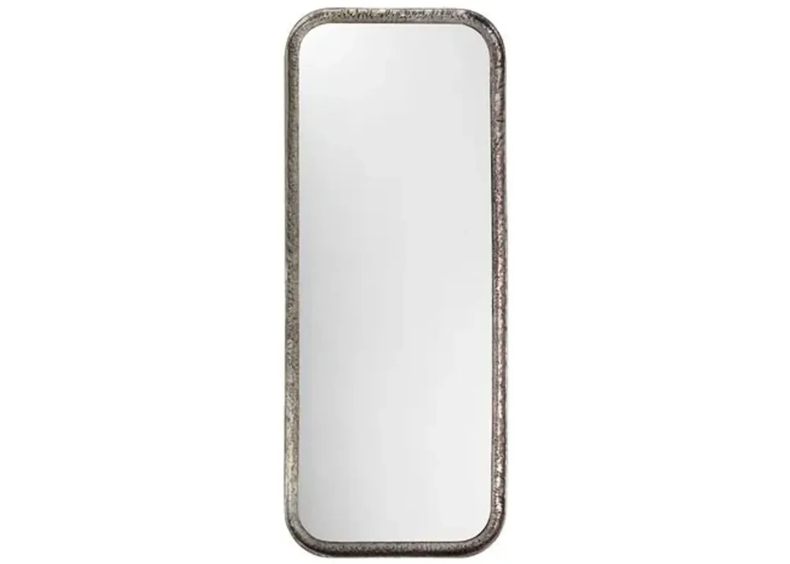 Capital Rectangle Wall Mirror - Silver Leaf - Jamie Young Co.