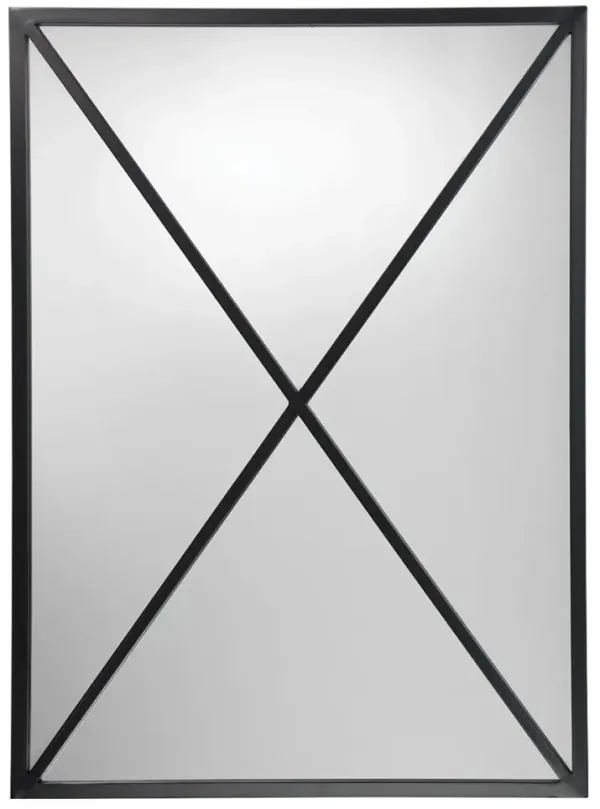 Drift Wall Mirror, Black