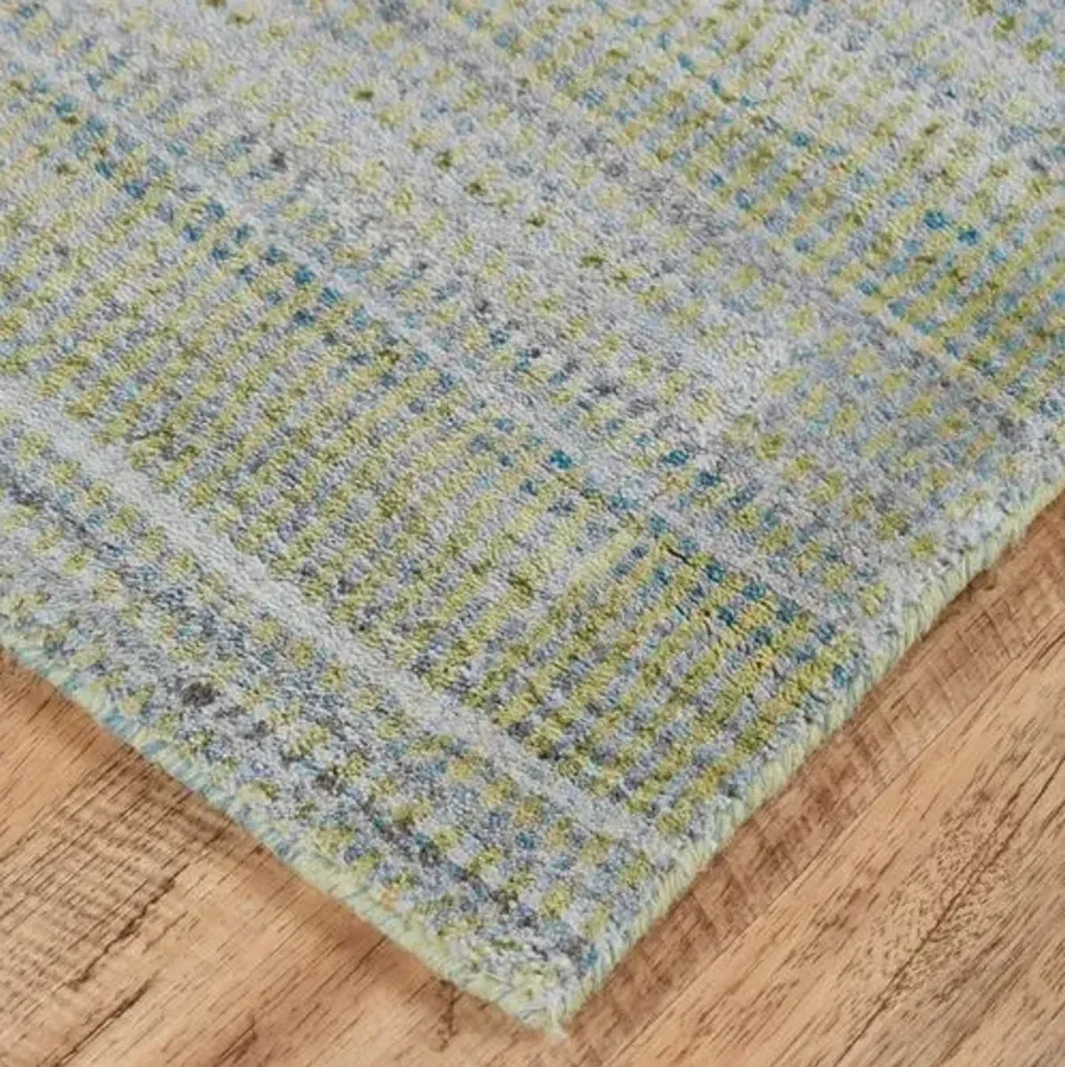 Rosario Handwoven Rug - Green - Green