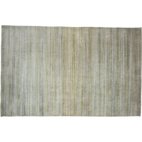 Rosario Handwoven Rug - Green - Green