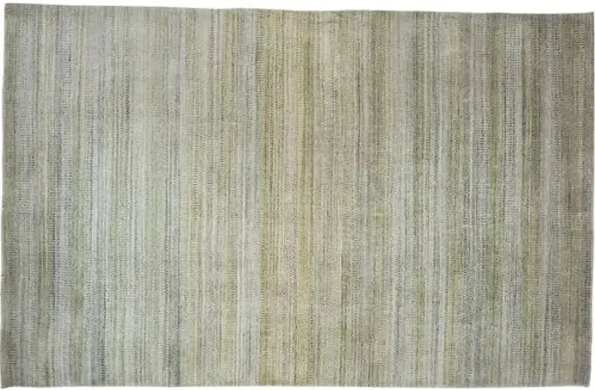 Rosario Handwoven Rug - Green - Green