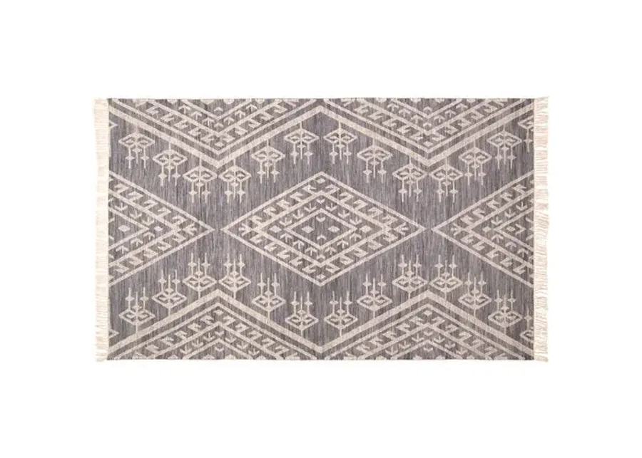 Bree Rug - Navy/Ivory - Blue - Blue