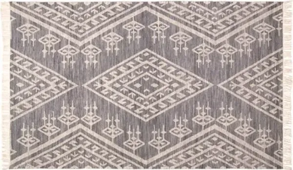 Bree Rug - Navy/Ivory - Blue - Blue