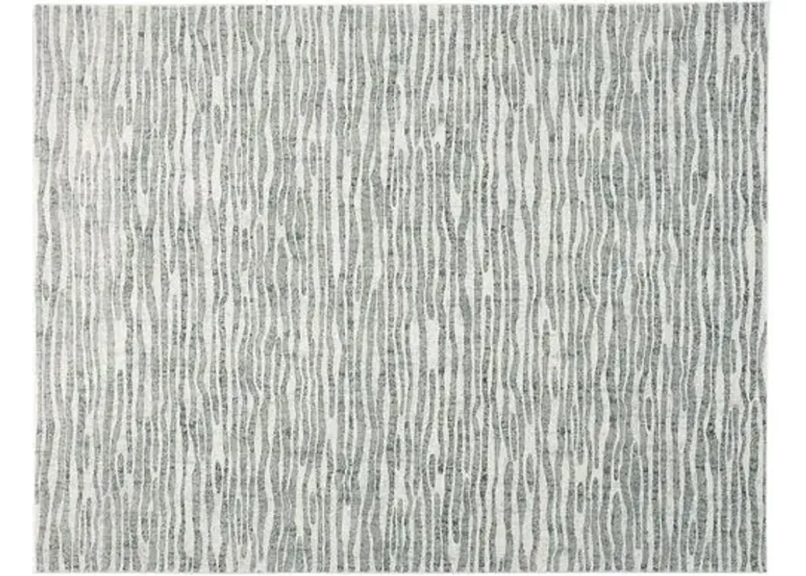 Hadley Abstract Rug - Gray - Gray