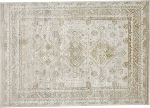 Jessa Ornamental Rug - Gold/Ivory - Gold