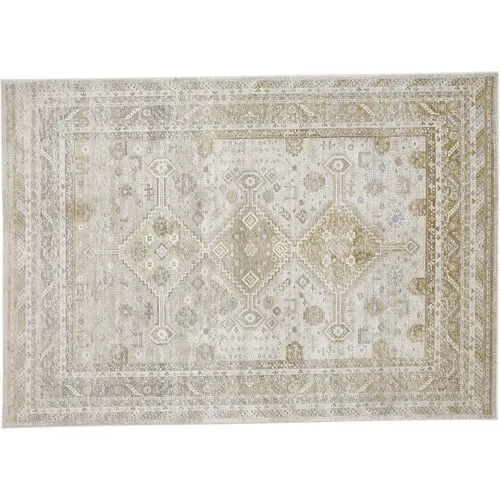 Jessa Ornamental Rug - Gold/Ivory - Gold