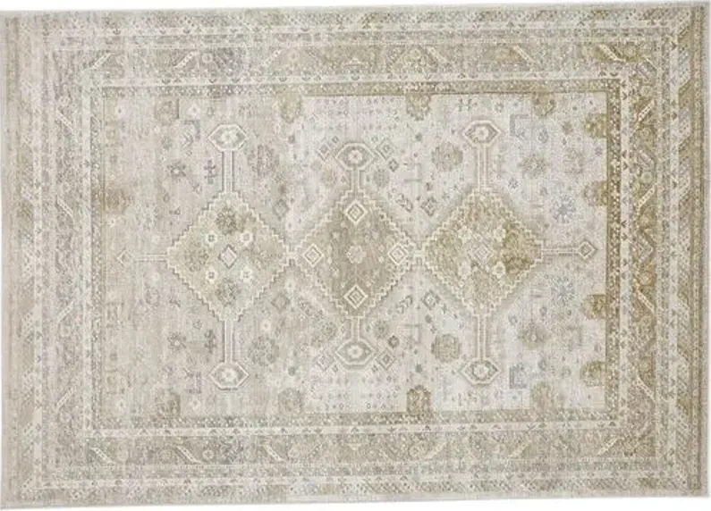 Jessa Ornamental Rug - Gold/Ivory - Gold