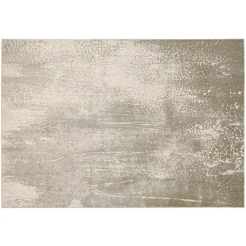 Jessa Distressed Rug - Ivory/Gold - Gold