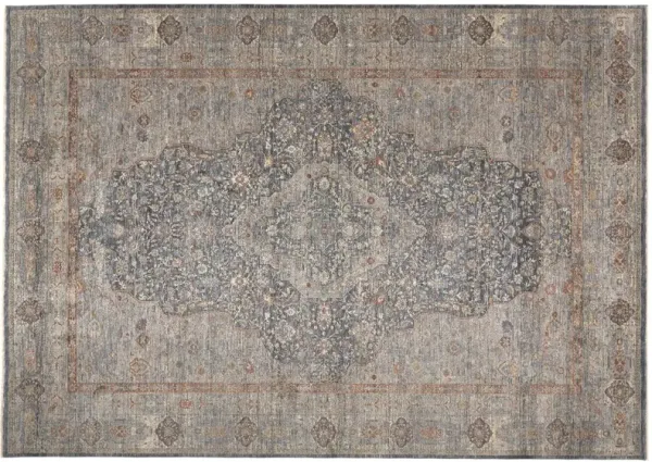 Dorothea Medallion Rug - Blue - Blue