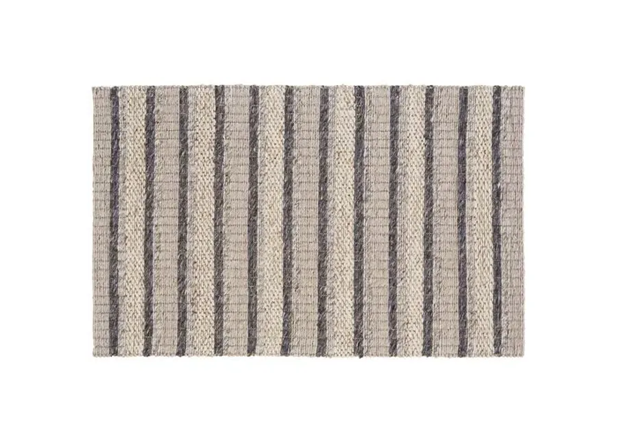 12' x 15' Genet Geometric Handwoven Rug - Beige - Beige