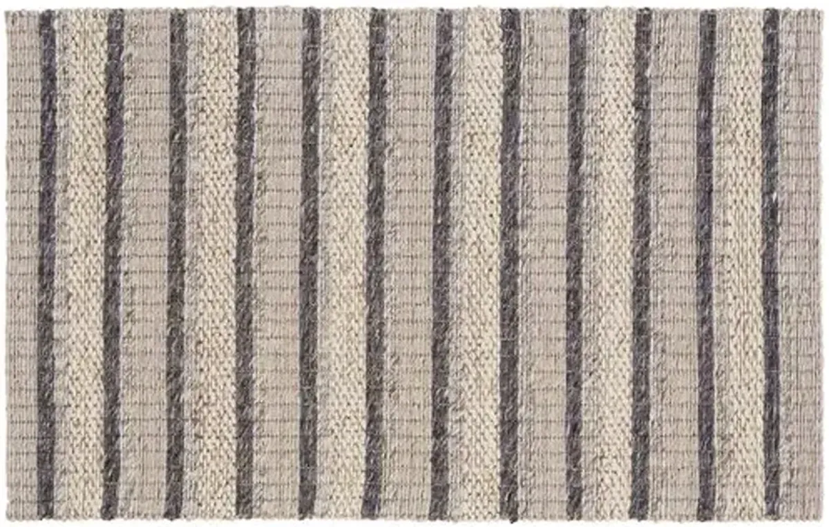 12' x 15' Genet Geometric Handwoven Rug - Beige - Beige