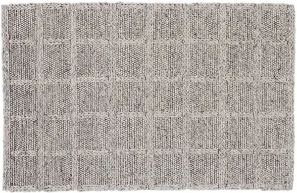 Genet Geometric Handwoven Rug - Natural/Gray - Gray