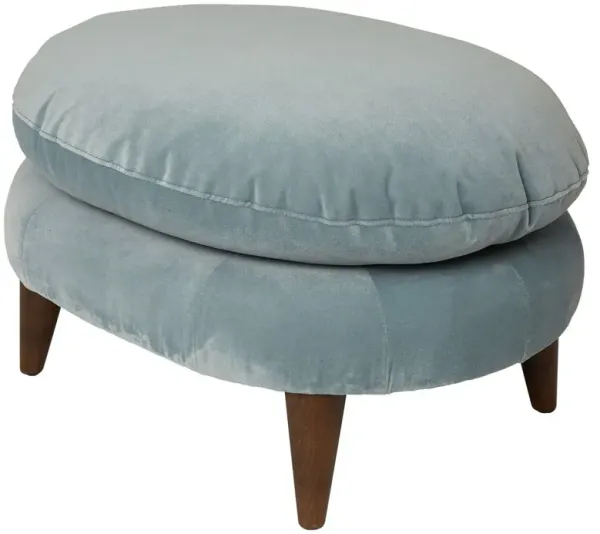 Lowell Velvet Footstool