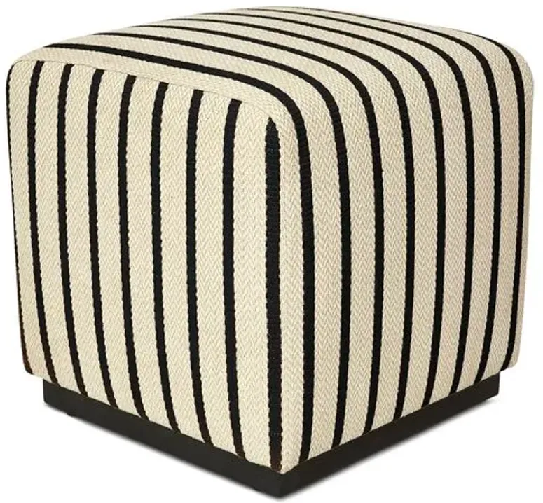 Kim Salmela - Harold Nimbus Ottoman - Black