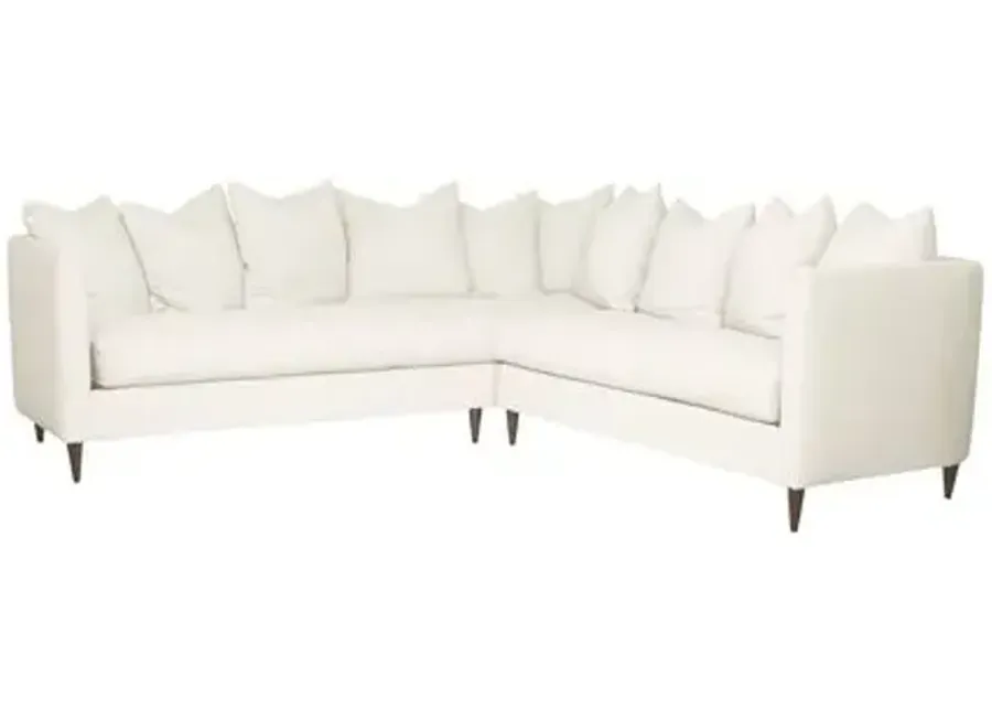 Kim Salmela - Laguna Crypton Sectional - White