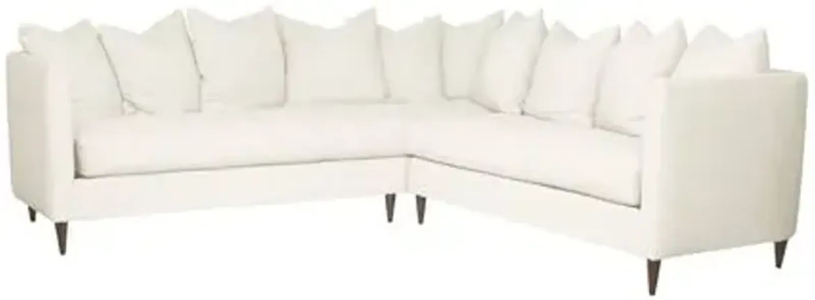 Kim Salmela - Laguna Crypton Sectional - White