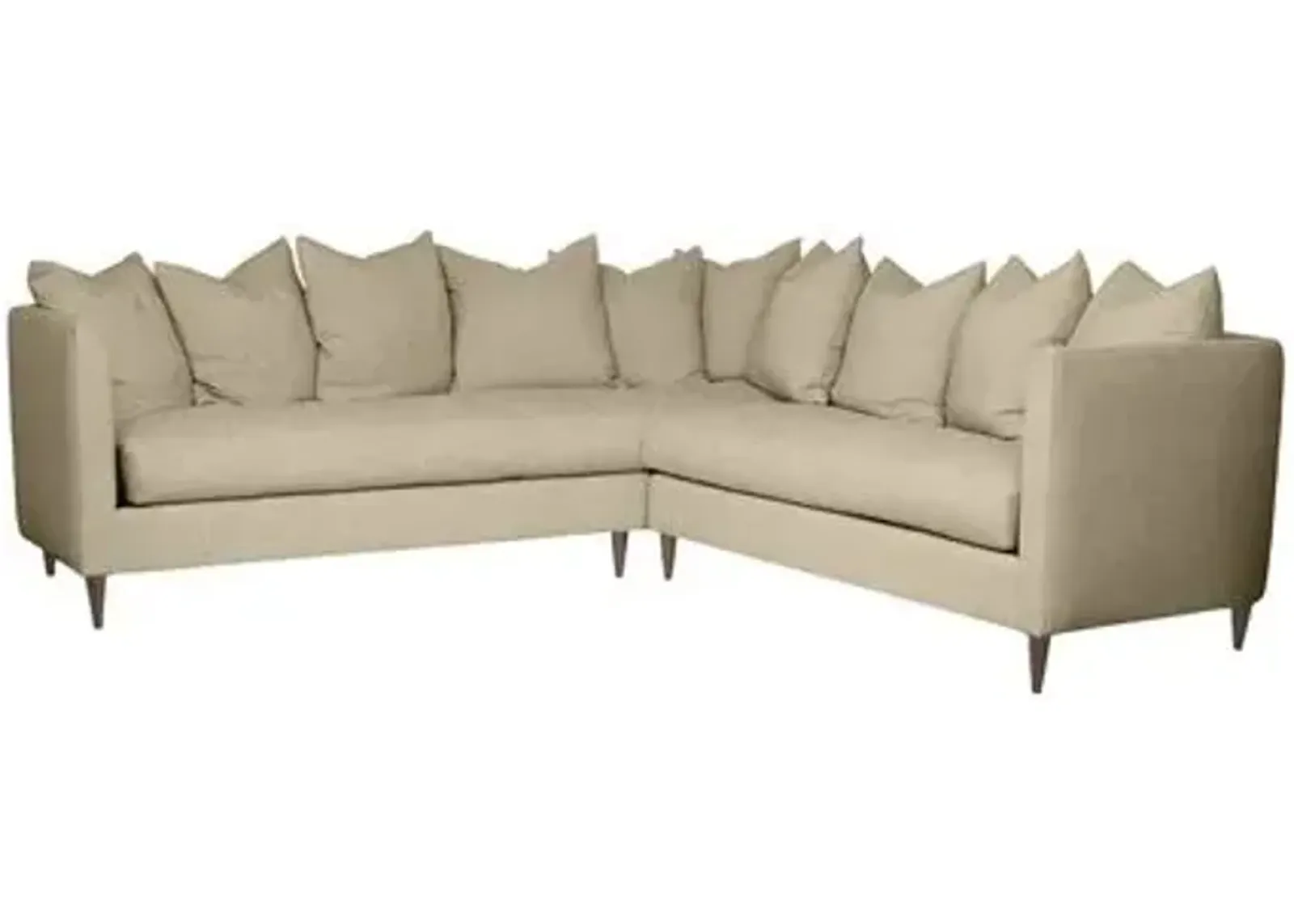 Kim Salmela - Laguna Crypton Sectional - Beige