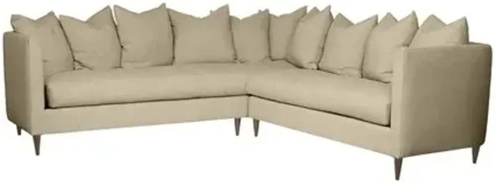 Kim Salmela - Laguna Crypton Sectional - Beige