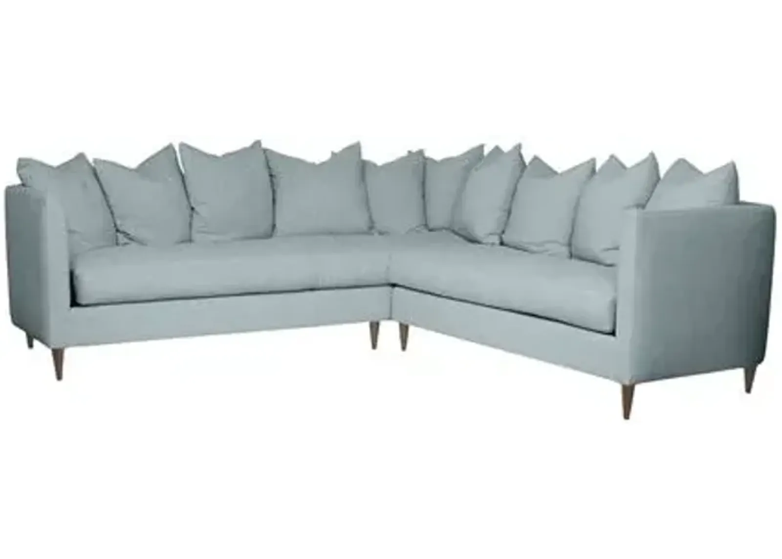 Kim Salmela - Laguna Crypton Sectional - Blue