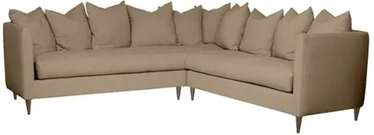 Kim Salmela - Laguna Crypton Sectional - Brown