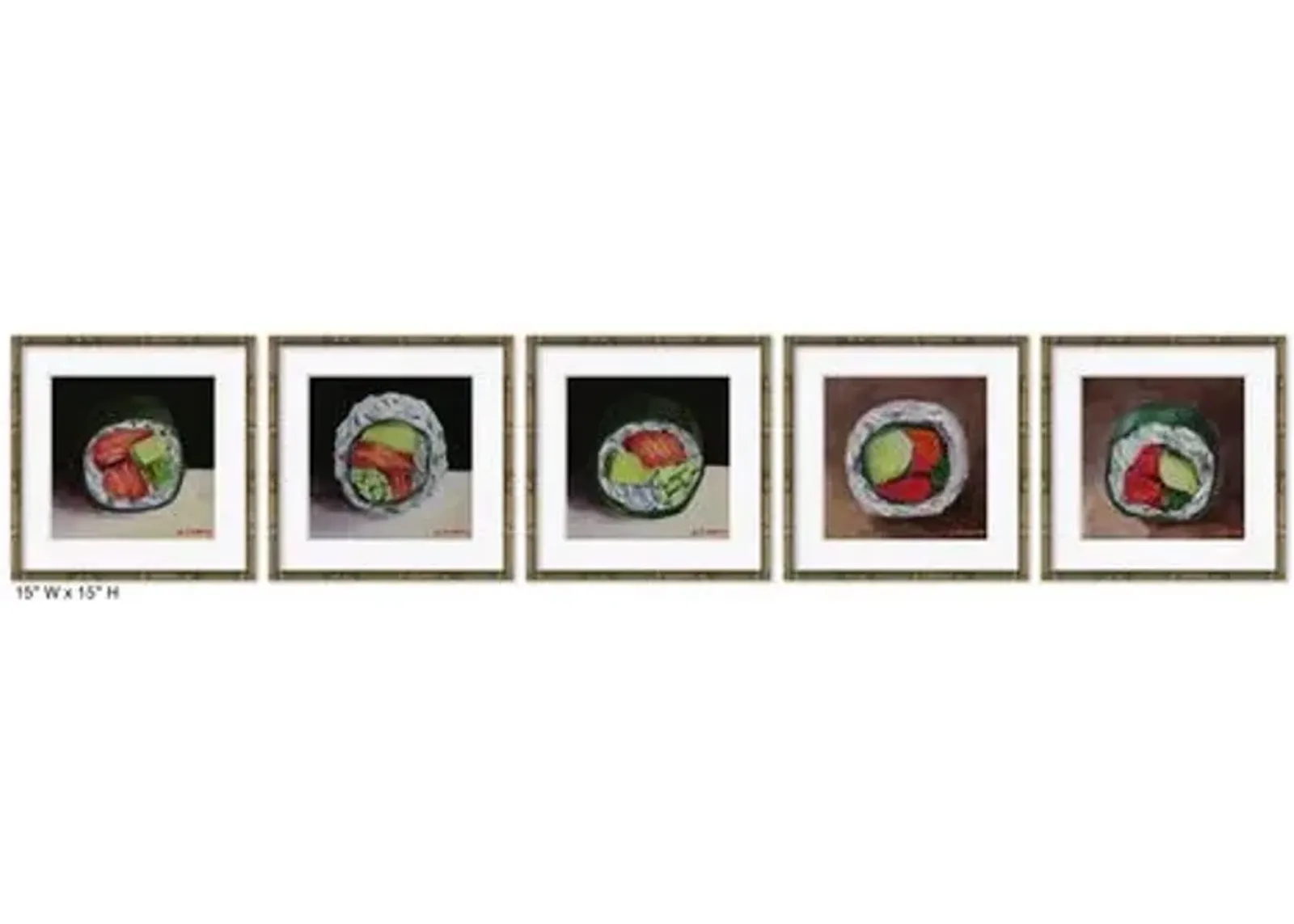 Soicher Marin - JJ Galloway - Set of 5 Sushi Series