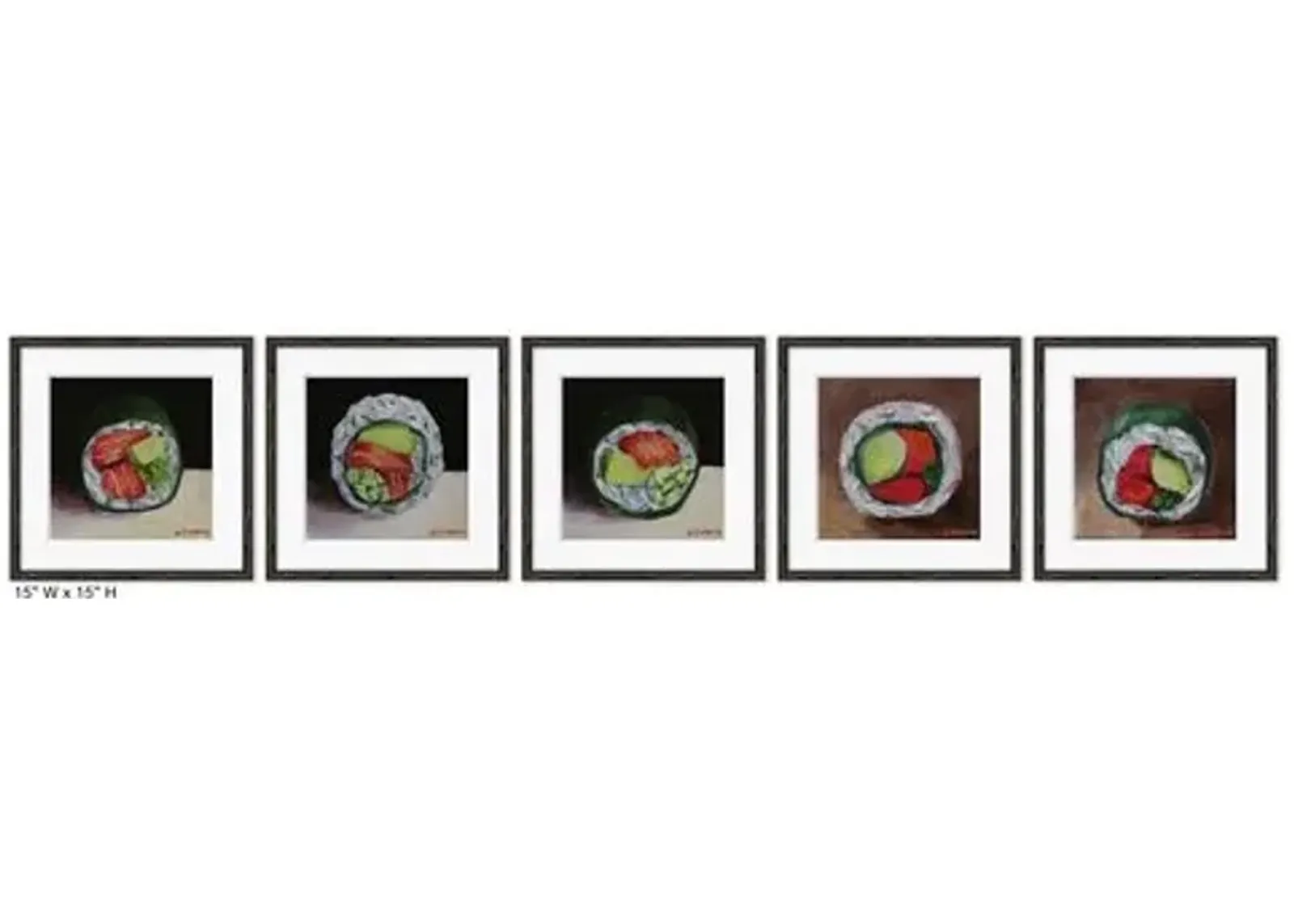 Soicher Marin - JJ Galloway - Set of 5 Sushi Series