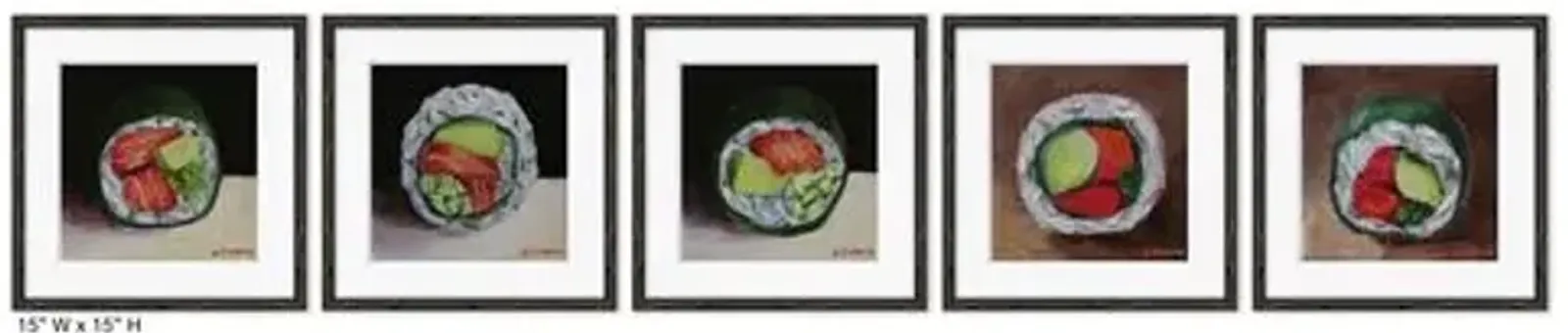 Soicher Marin - JJ Galloway - Set of 5 Sushi Series