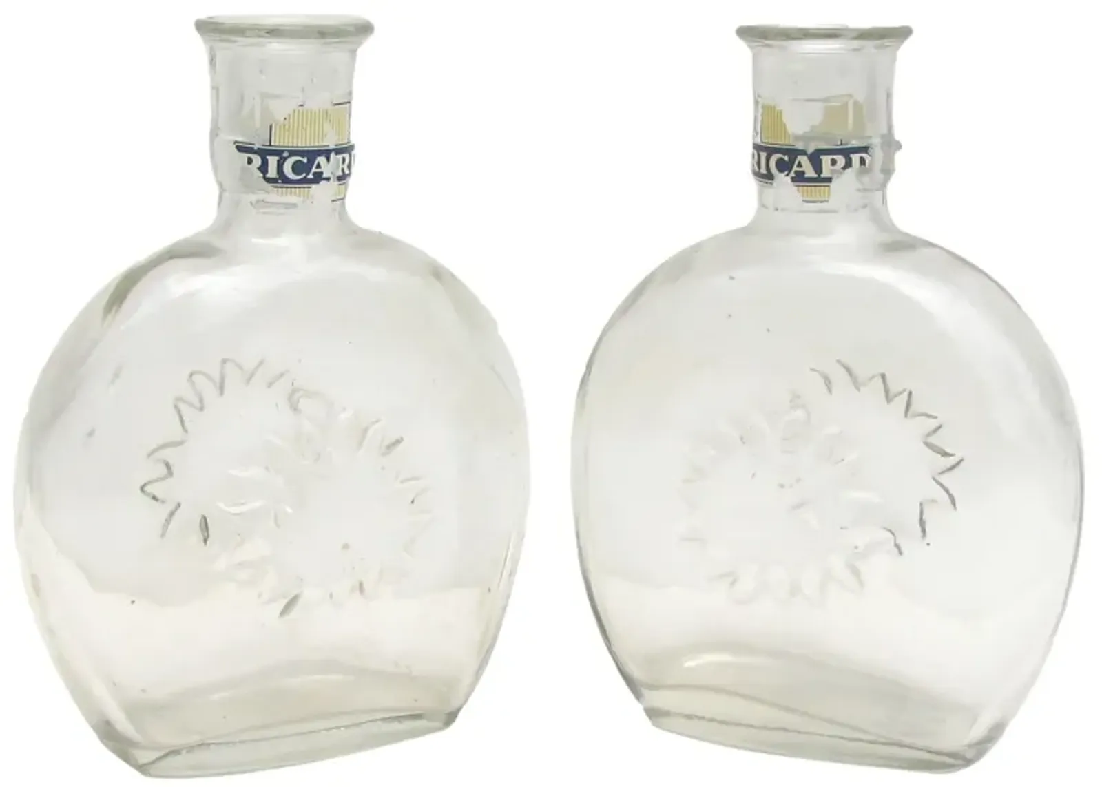 MCM French Ricard Bistro Carafes - Set of 2 - Chez Vous - Clear