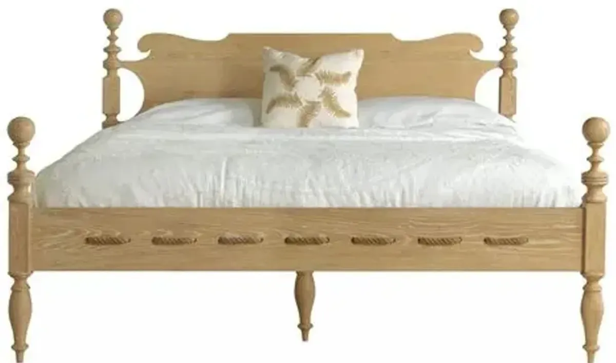 Saltwater Bed - Limewash - Lauren Liess - Beige