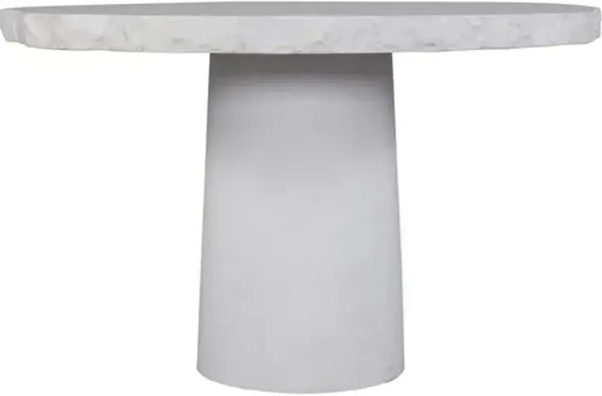 Monolith 48" Outdoor Dining Table - Dover - Lauren Liess