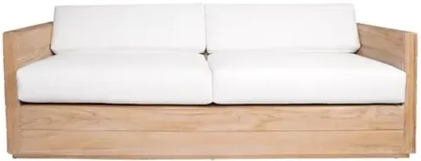 Element Teak Outdoor Sofa - Natural - Lauren Liess