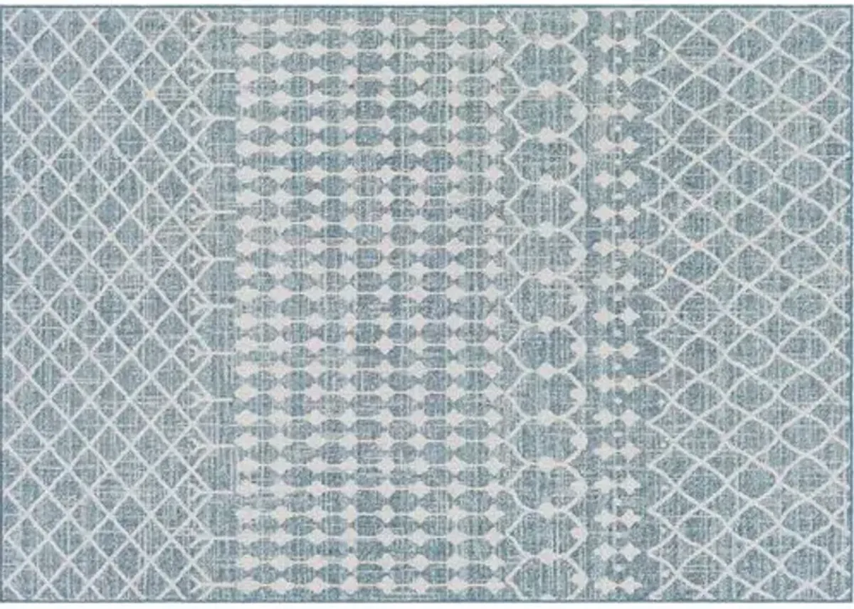 Vernazza Outdoor Rug - Bright Blue - Blue