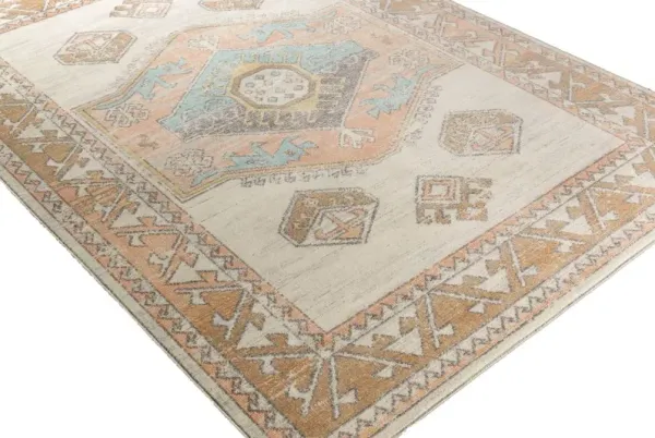 Edirne Outdoor Rug, Saffron