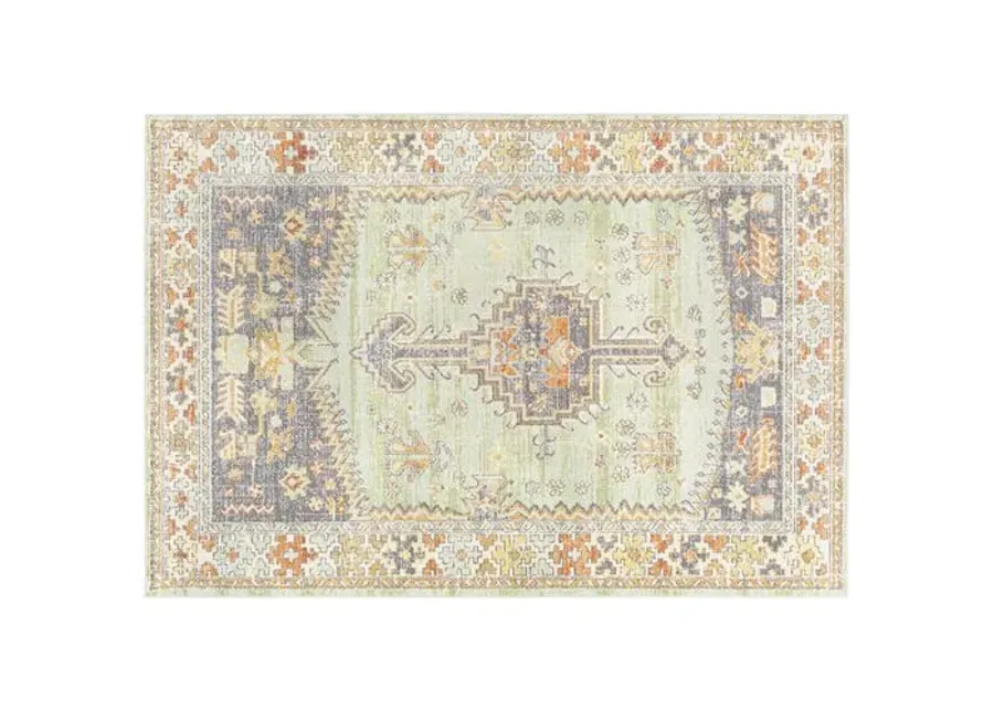 Edirne Outdoor Rug - Burnt Orange - Orange