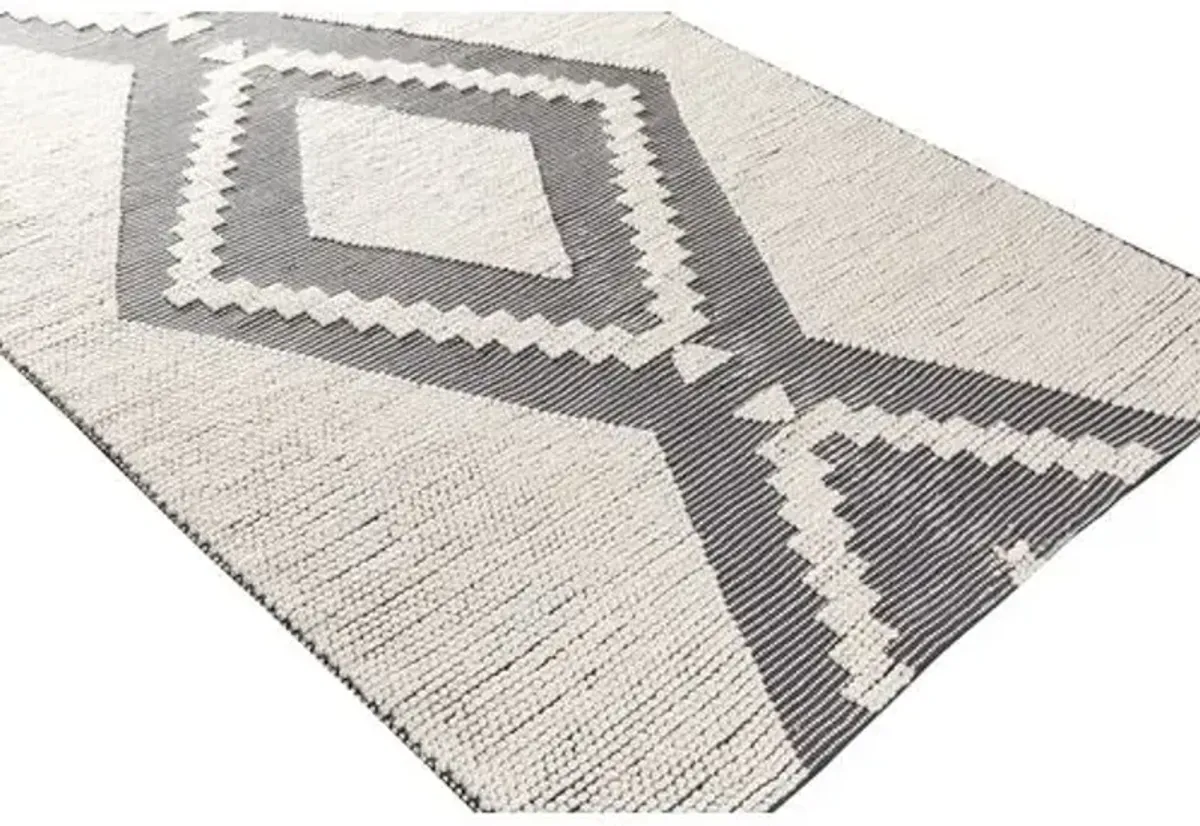 Artemis Outdoor Rug - Charcoal - Gray - Gray