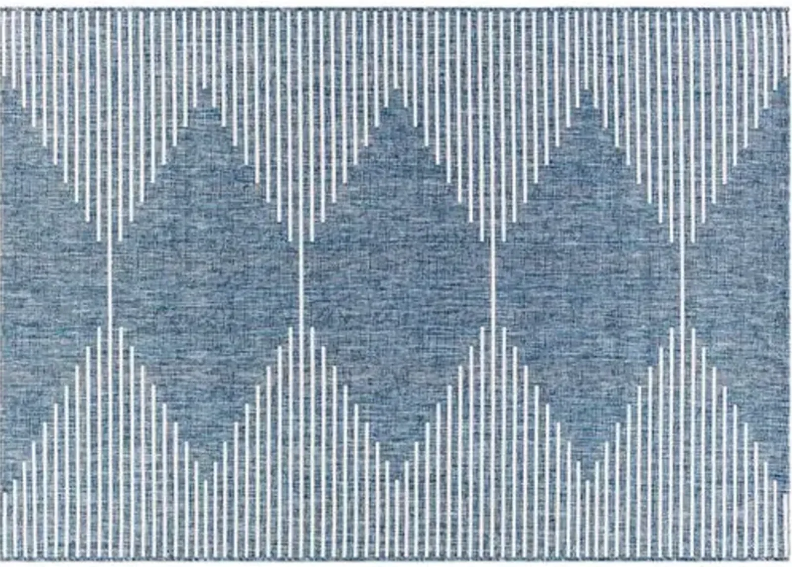 Persephone Outdoor Rug - Navy - Blue - Blue