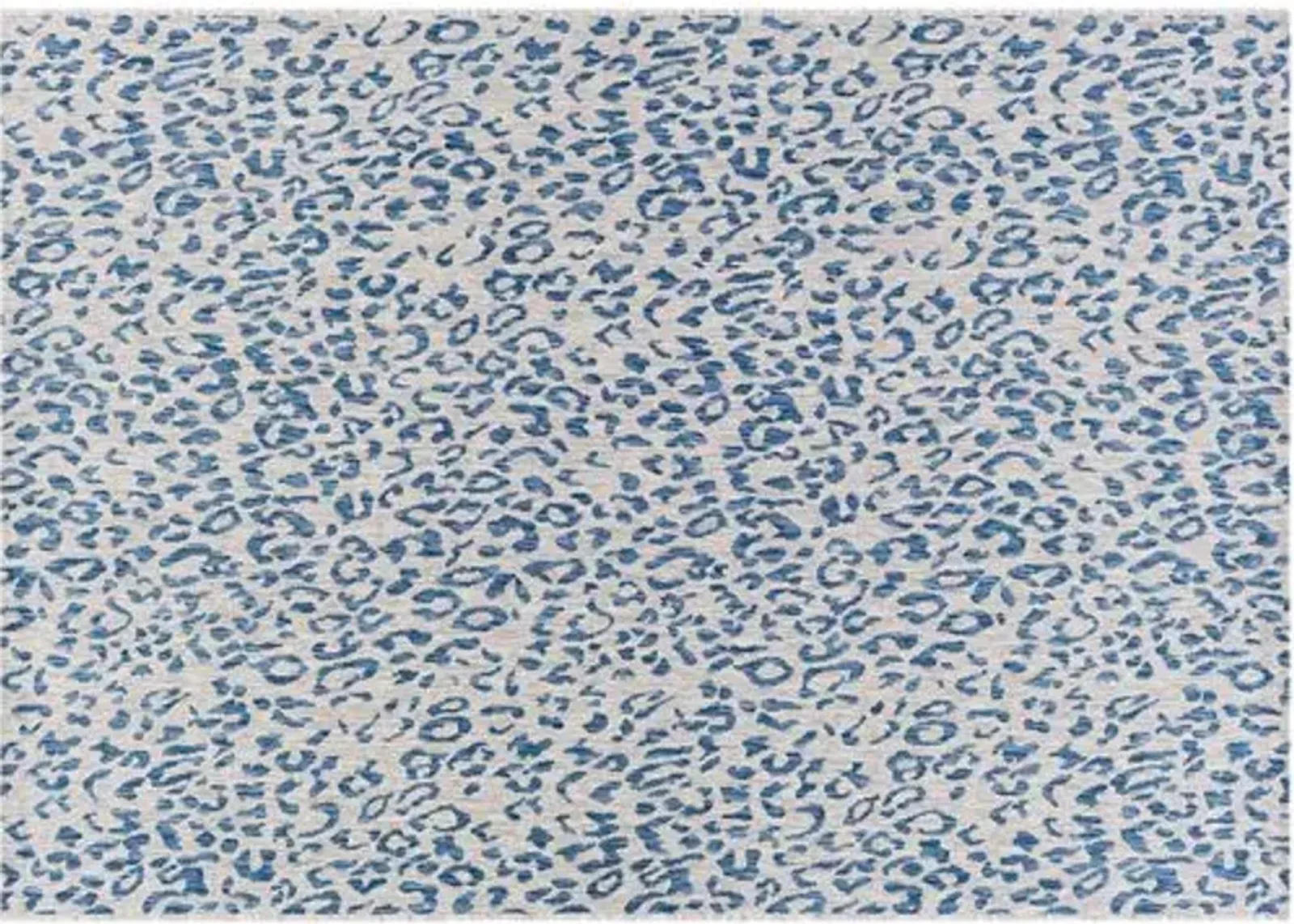 Persephone Outdoor Rug - Blue Gray - Blue