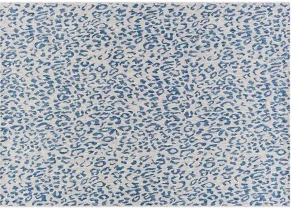 Persephone Outdoor Rug - Blue Gray - Blue