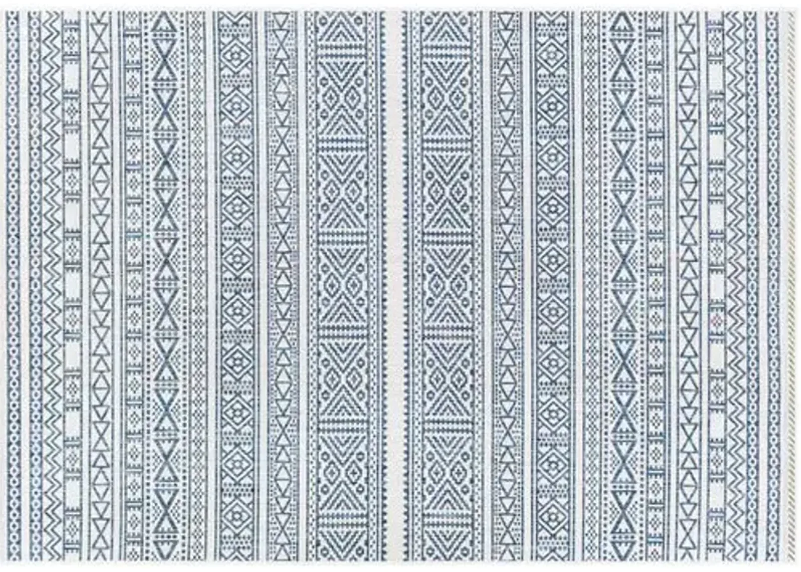 Persephone Outdoor Rug - Pale Blue - Blue