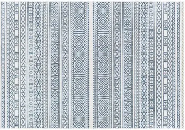Persephone Outdoor Rug - Pale Blue - Blue